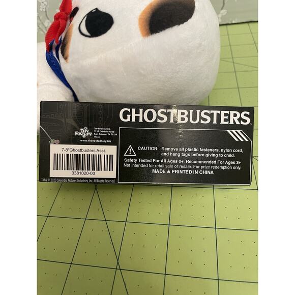 Ghostbusters Plush Stay Puft Burnt Charred Marshmallow Man 8" With Tags - Picture 9 of 10